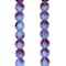 Sapphire &#x26; Amethyst Mix Czech Glass Round Beads, 6mm by Bead Landing&#x2122;